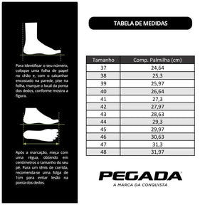 Kit Pegada Sapatênis Ortopédico + Chinelo Massageador [Envio Nacional]