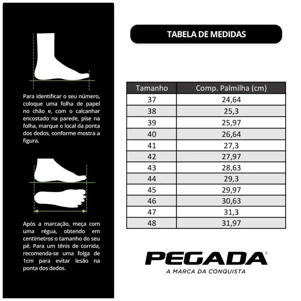 Kit Pegada Sapatênis Ortopédico + Chinelo Massageador [Envio Nacional]