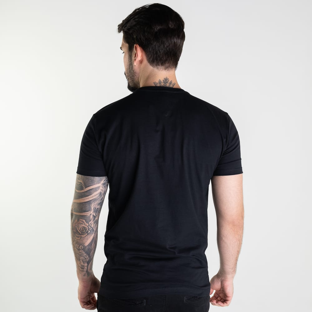 (Compre 3 Leve 5) Kit 5 Camisetas Tommy H + Pack com 3 Cuecas Boxer de Brinde