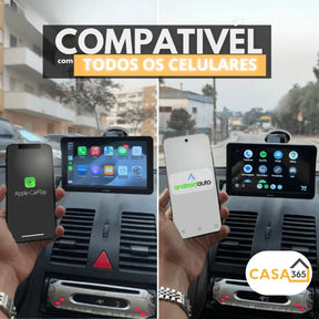 [OFERTA RELÂMPAGO]  - Multimídia Portátil Connect PlayPro + Brinde – Seu Carro Mais Moderno