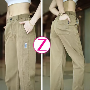 [Pague 2, Leve 3] Calça Feminina Aurora em Malha de Seda Gelo e Poliéster (Sua Nova Peça Favorita!)