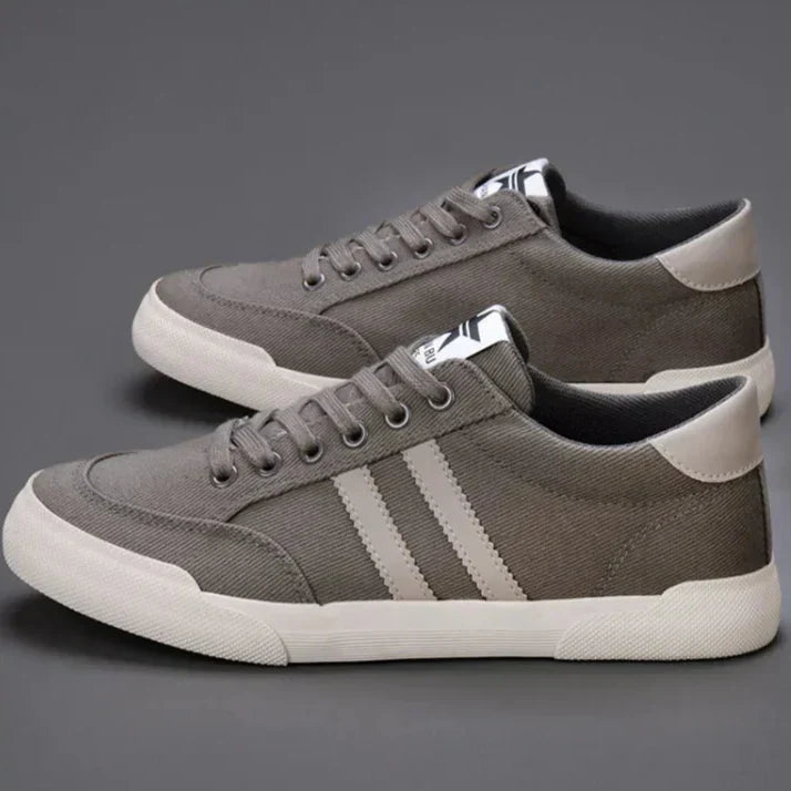 Tênis Masculino Casual de Lona de Algodão