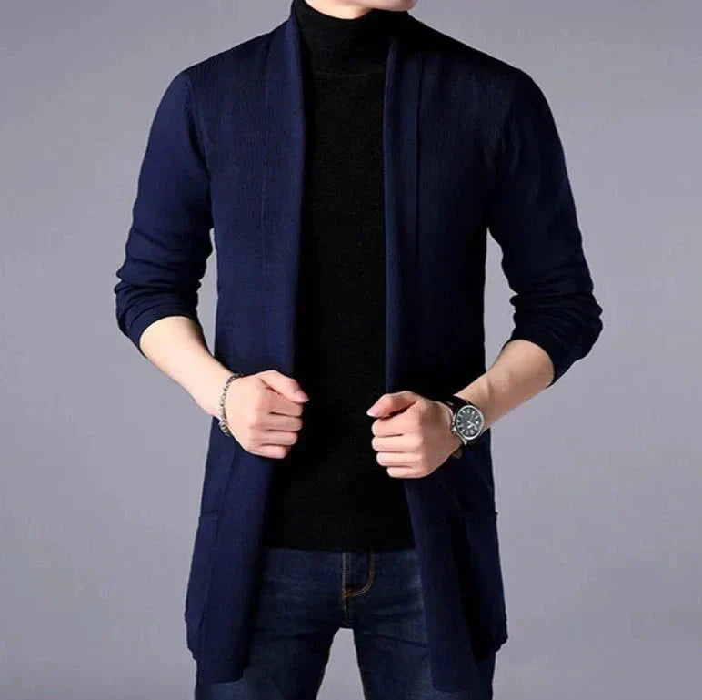 Cardigã Masculino de Malha - Conforto e Sofisticação
