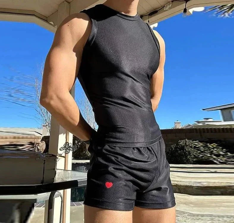 Conjunto Masculino para Academia - Short e Regata