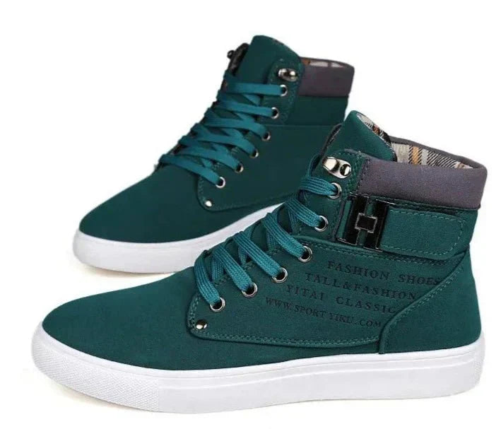 Tênis Masculino Cano Alto - Conforto e Estilo Urbano